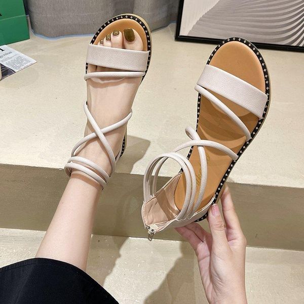 

shoes ladies sandals casual light women gladiator beach, Black