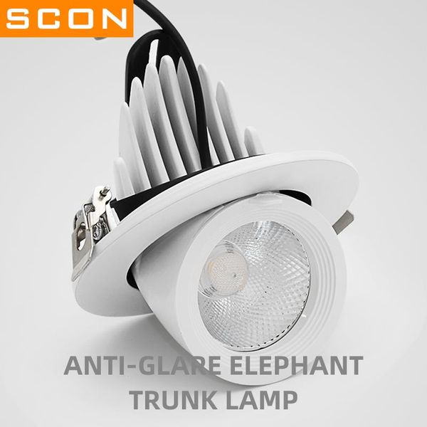 

other led lighting scon recessed spotlight elephant trunk lamp anti-glare ceiling spot adjustable intelligence dimming for living room kitch