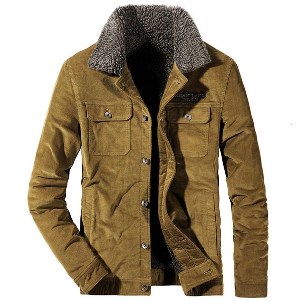 

women's trench coats winter veet thicken with a man's jacket , military bomber, pilot chaquette , the largest 4xl size., Tan;black