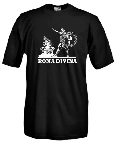 

t-shirt rome divine a91 cotton sweater colosseum hole empire spqr ancient rome, White;black