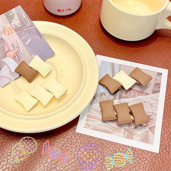 

hair accessories simplicity geometry cartoon clip for women cute candy headwear elegant girls grips trendy pins, Slivery;white