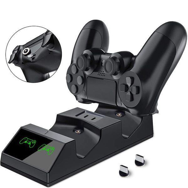 

party favor charging base for ps4 wireless controller charger magnetic dual