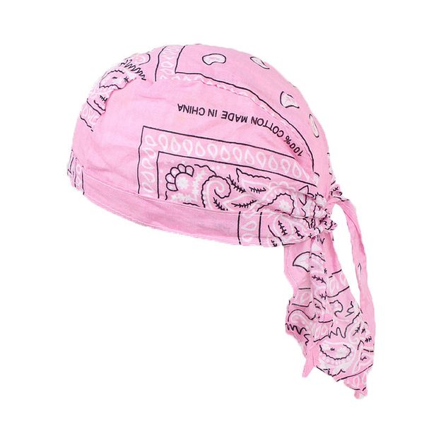 Hats Frauen Männer Baumwollschädelkappen Paisley Bandanas Kopfbedeckung Unisex Fahrrad Radfahren Hut Durag DO LAG MABE AMOEBA PIRATE BIKE HAIR Accessoires Zwl229