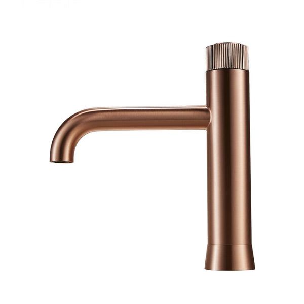 

bathroom sink faucets modern press button switch deck mounted faucet industrial style basin mixer