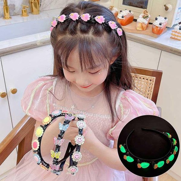 

hair accessories oaoleer 2021 cute flower band handmade hairbands headband birthday gifts headwear cartoons, Slivery;white