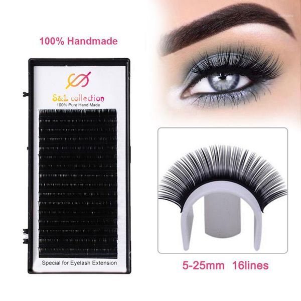 

16lines 7~15mm mix , mink eyelash extension,natural eyelashes,individual eyelashes,2d 3d false handmade hand made1