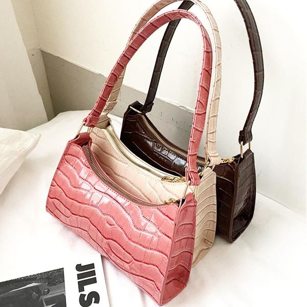 

evening bags handle bag women retro handbag pu leather shoulder totes underarm female small subaxillary clutch