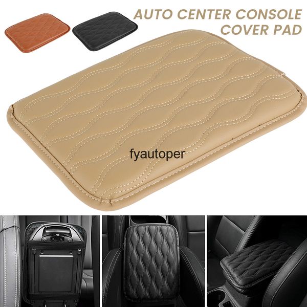 

car armrest cover11.6 x 8 14.96 inch seat bo cover protector for vehicle suv truck (black/beige/brown)