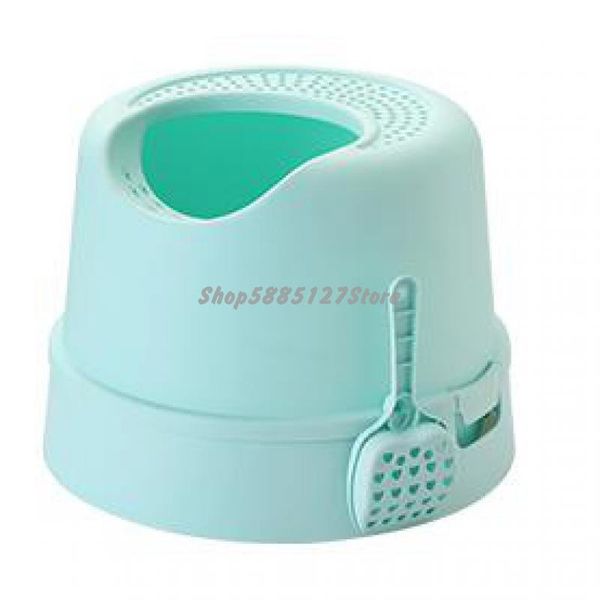 

in cat litter pan anti splash semi closed toilet odor other supplies