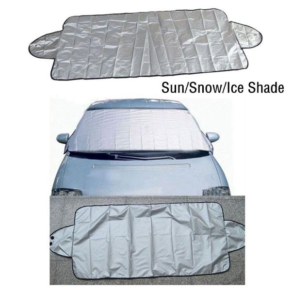 

car sunshade foldable windshield cover sun shade block front rear window snow ice shield anti