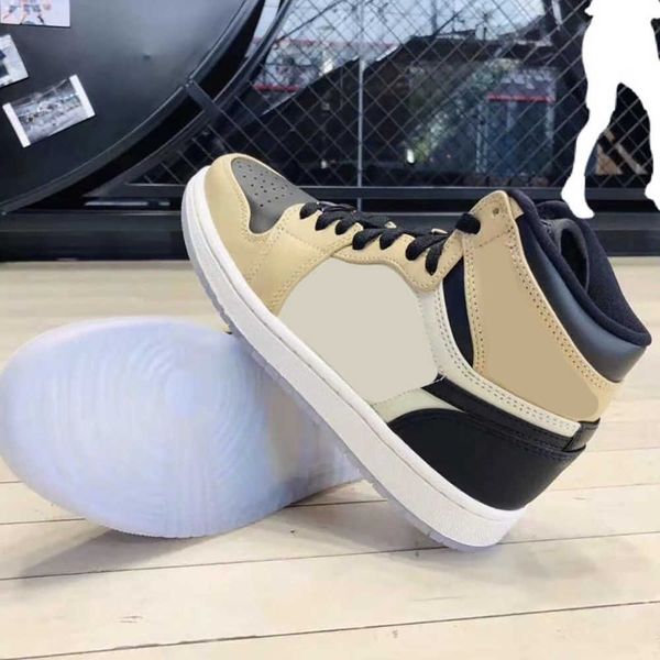 

2021 jumpman women's basketball shoes men's 1 s pearl milk tea outdoor sportslie1