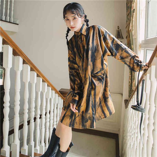 

skirt brown amber r oversized shirt 2021 women's clothing sleeve, Black