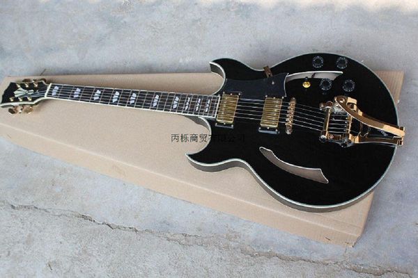 

shipping new hollow electric guitar electric guitar jazz big rocker guitar @12
