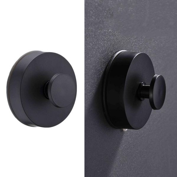 

hooks & rails black sucker wall hook seamless stick multifunctional hanger for home bathroom kitchen