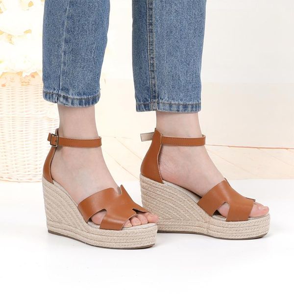 

sapatos mulher sapato feminino tienda soludos platform wedges sandals shoes heel for dresses heels summer sale slip on wedge, Black