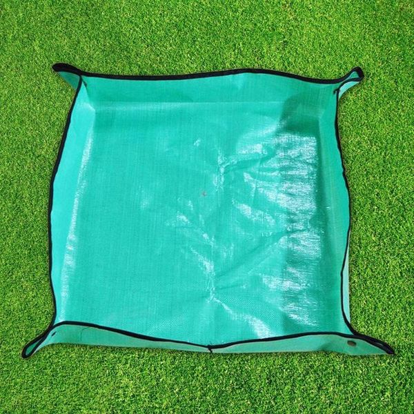 

watering equipments 100cm planting mat pe gardening green pad plant balcony super light reusable waterproof flower garden