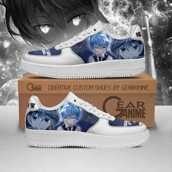 

diy anime sho nagisa shiota sneakers assassination classroom casual running sport walking lightweight tennis