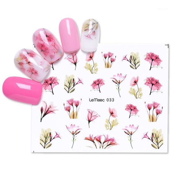 

sheet nail sticker decals simple pattern waterproof art letter geometry for diy design decoration1, Black
