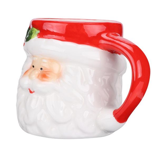 

mugs 1pc christmas santa mug kids gift cup creative ceramic (assorted color)
