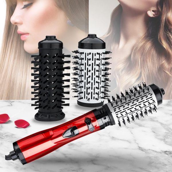 

electric hair brushes 3 in 1 rotating rod brush curling