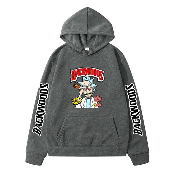 

2021 new backwoods peripheral couple hooded casual coat sports pullover, Black