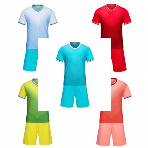 

2021 blank soccer jersey men kit customize quick drying t-shirt uniforms jerseys football shirts 651, Black