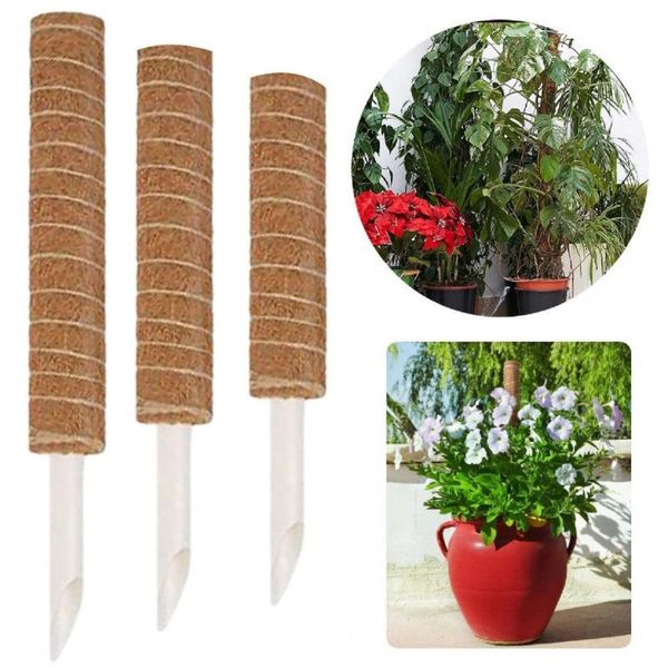 

other garden supplies 1 set premium flower vines coconut totem trellis rustic plant support pole easy to use for greening projects