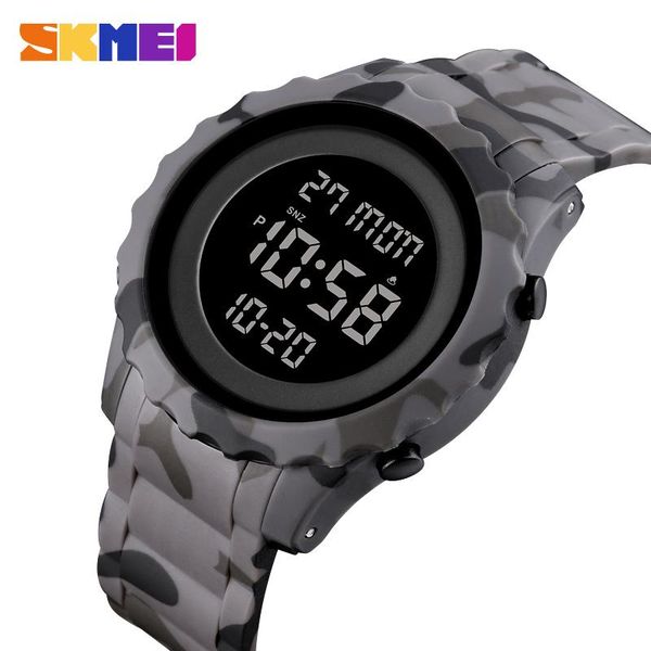 

wristwatches digital watch skmei wristwatch fashio sport boy's watches count down waterproof mens alarm clock montre homme, Slivery;brown