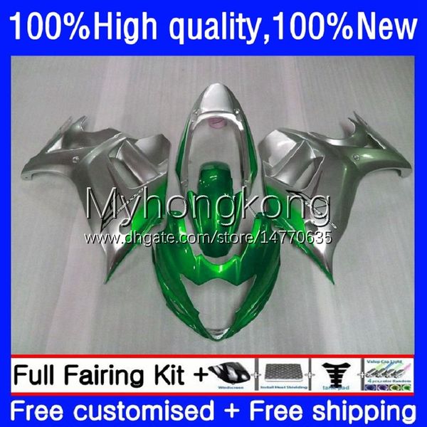 Корпус OEM для Suzuki Katana GSX 650F GSXF 650 GSXF650 08-14 29NO.134 GSXF-650 Green Silver 2008 2009 2010 2011 2012 2012 2013 2014 GSX650F GSX-650F 08 09 10 11 12 13 14 обтекатель