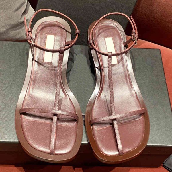

80% off store online fshion summer backle strap sandals genuine leather ankle buckle women's shoes cross belt narrow band heels concise, Black