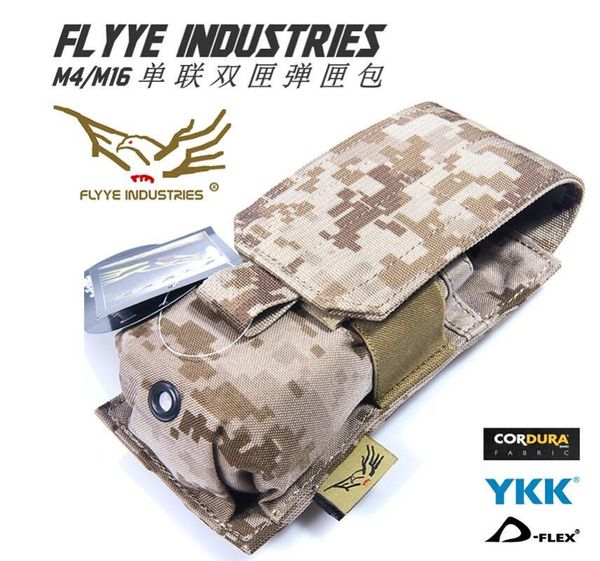 

stuff sacks flyye molle single m4 / m16 mag pouch cordura ph-m001