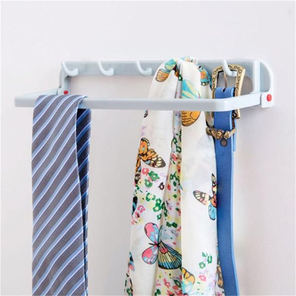 

bathroom storage & organization automatic folding sundries organizer shelf with hook rack cabinet door hanger for kitchen cupboard towel