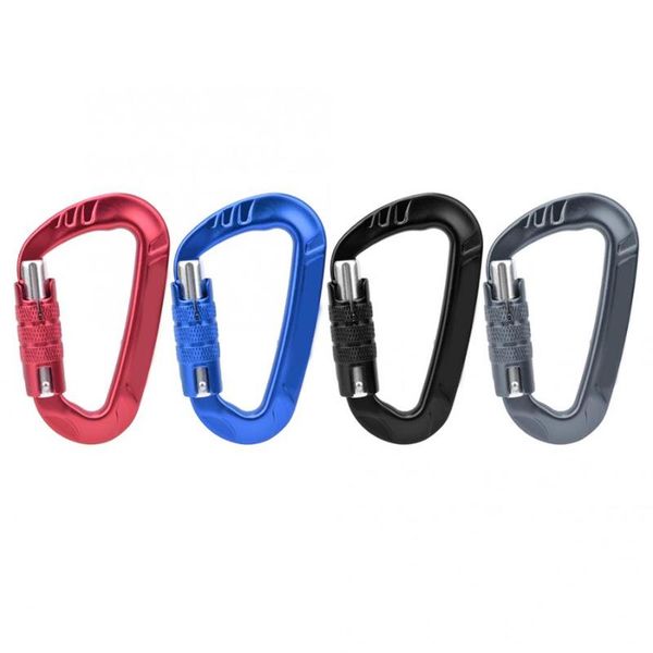 

professional climbing carabiner quickdraws buckle lock security safety d equipment cords, slings and webbing