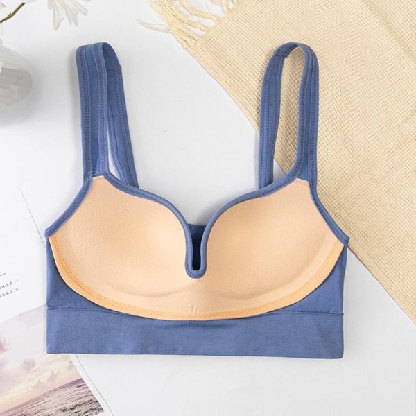 

bras french bra women underwear lingerie girls seamless push up cotton bralette brassiere wireless sport ol bikini student, Red;black