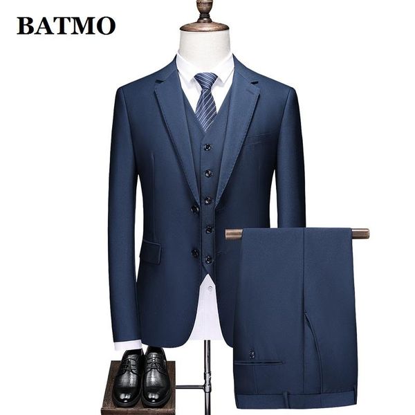 

men's suits & blazers batmo 2021 arrival casual men,male wedding dress,plus-size s-5xl 6846, White;black