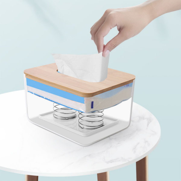 

tissue boxes & napkins 1pc box spring lifting drawer bottom bracket automatic support car living room family bedroom toilet paper