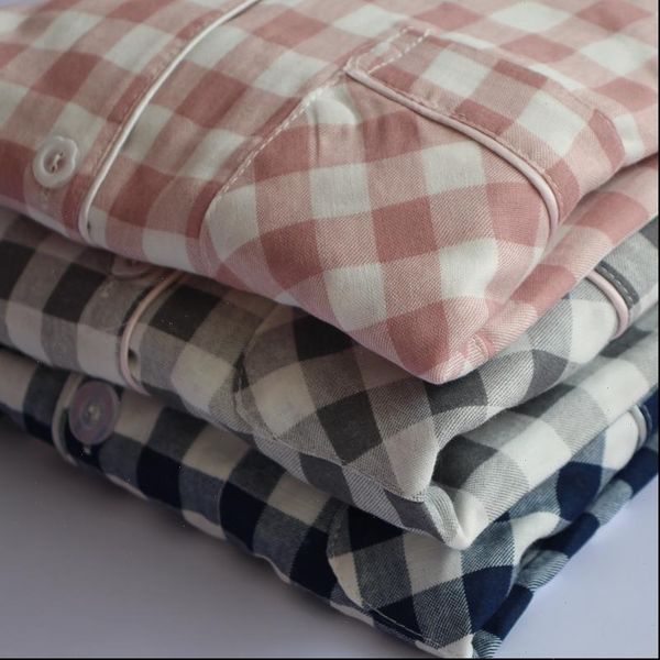 

pajamas set pants womens sleepwears long sleeve nightwear lattice turn down cotton female pijama homewear pyjamas, Black;red