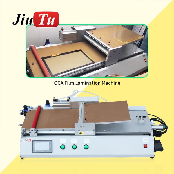 Neueste Jiutu Mehrzweck-OCA-Polarisator-Film-Laminiermaschine, große Größe, 14 Zoll, für iPad/Tablet-LCD-Reparatur