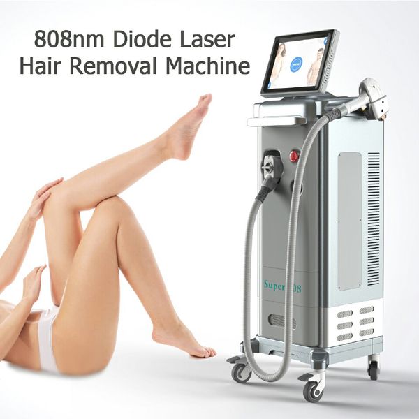 

808 nm diode laser for hair removal equipment beauty machine safety treatment, Black