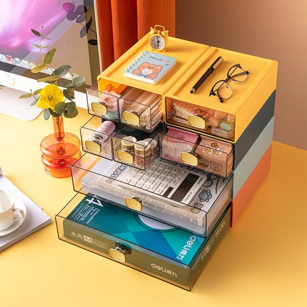 

storage boxes & bins large makeup organizer deskjewerly bedrooms drawer stationery hogar organizar vanity 50hz