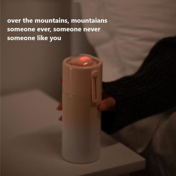 

water bottles 360ml stainless steel smart reminder bottle leak proof keep drink & cold cat's claw vacuum flask kitchen tools cocina