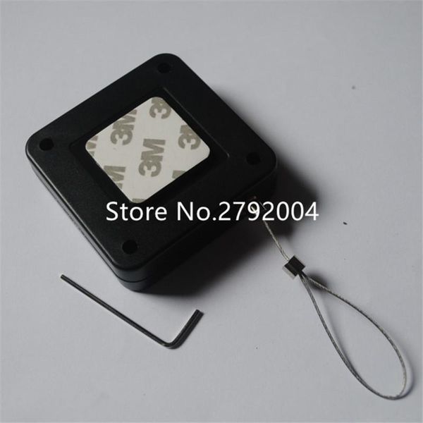 

alarm systems 50pcs/lot cell mobile phone dummy security display retractable recoiler for cellphone retail store anti-theft