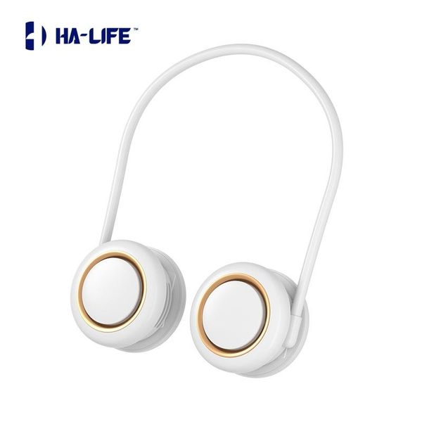 

electric fans ha-life product with no hakaze fan deskrechargeable portable hanging neck lazy small cute 2021
