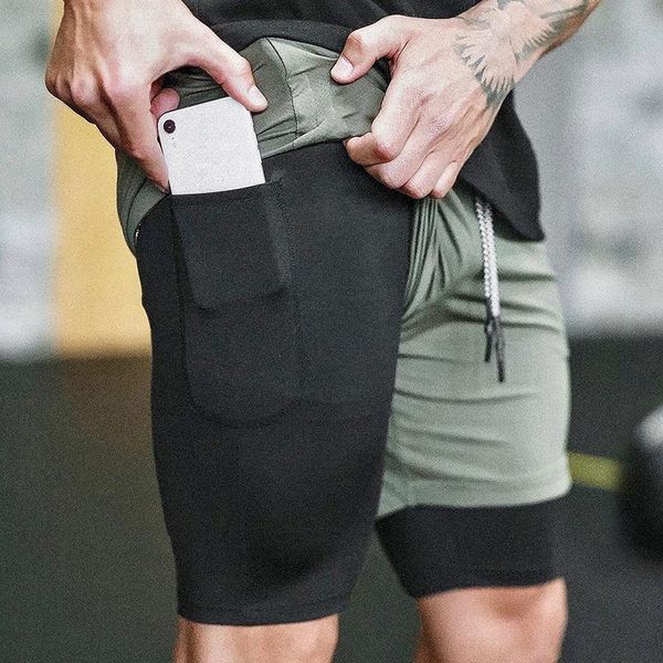 

men workout running shorts sports training bodybuilding fitness short pants quick dry a66 men's, White;black