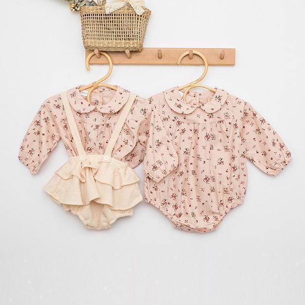 

clothing sets fashion girl baby clothessets kid floral blouse born girls suits for outfitsautumn spring party clothes1, White