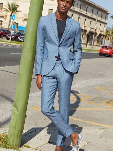 

men's suits & blazers casual mens suit coat pant 2 piece prom for men notched lapel two button blazer jacket tuxedos groom wedding, White;black