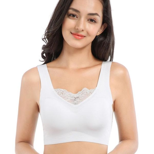 

yoga outfit comfortable wireless women's sports tank bra seamless plus size push-up for women workout