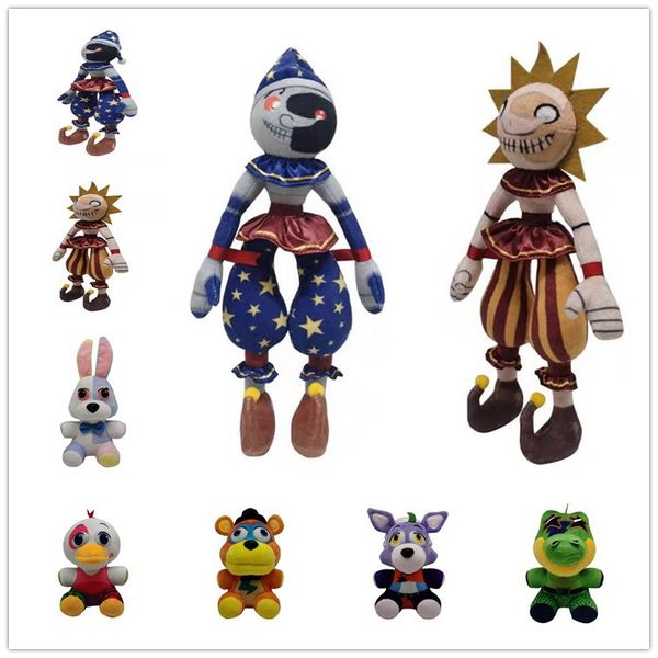 

stuffed animals cartoon plush toys ins cute imitation sundrop fnaf boss cartoon dolls series one