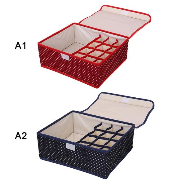 

storage drawers 18 gird drawer closet organizers boxes for underwear bra home non-woven scarfs socks organizer box