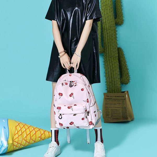 

backpack women canvas large capacity lapdaypack college travel bookbag teenagers girls schoolbag